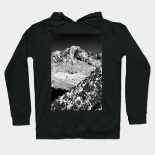 Mont Blanc Meribel French Alps France Hoodie